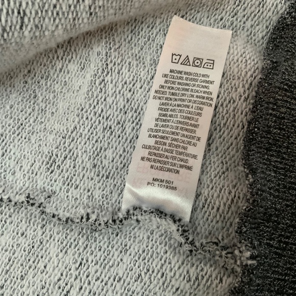 BNWOT Ladies Grey Speckled Hoodie Sz XL - Picture 6 of 10